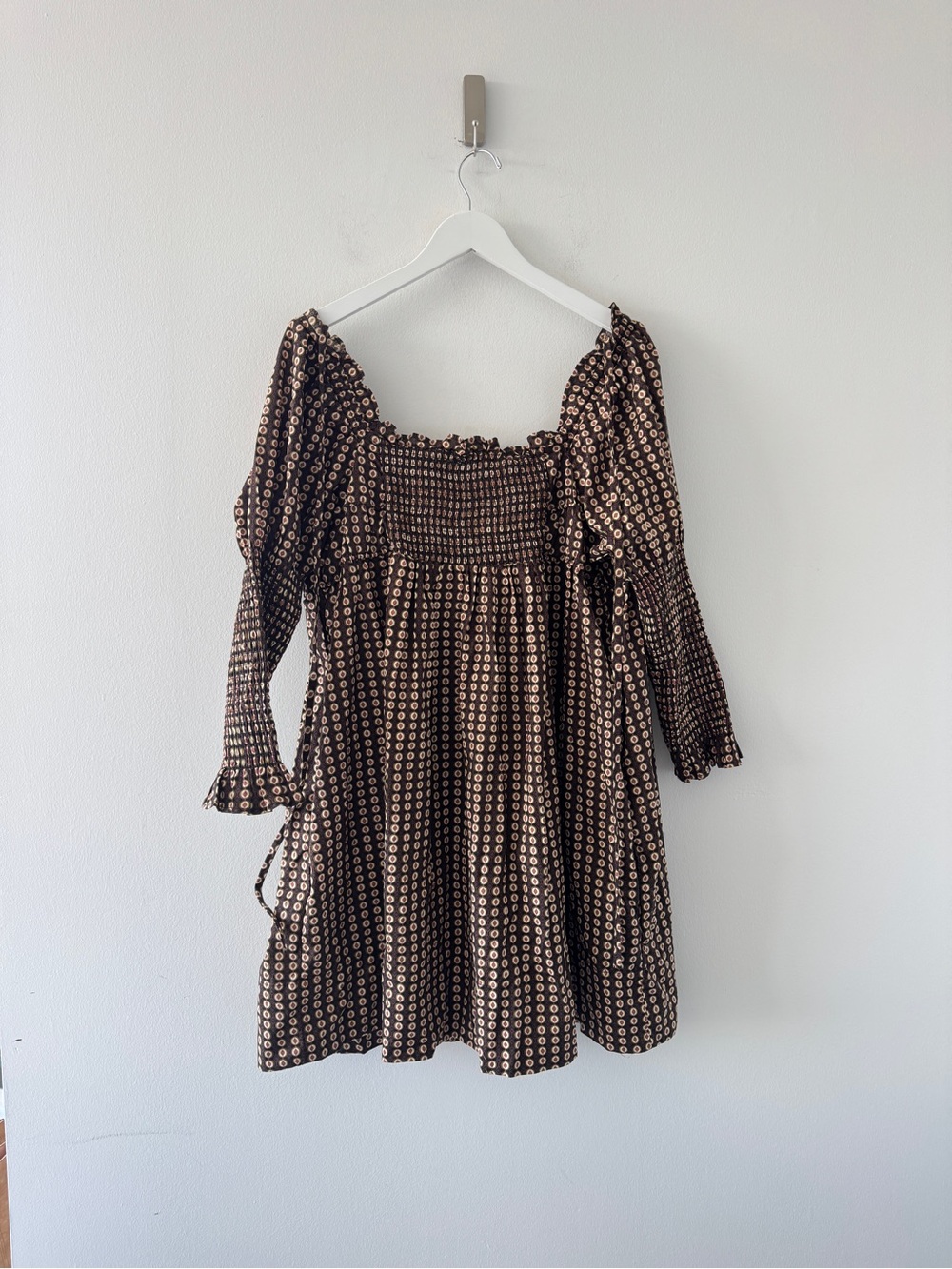 FREE PEOPLE Star Dip Mini Dress XL - Picture 6 of 6